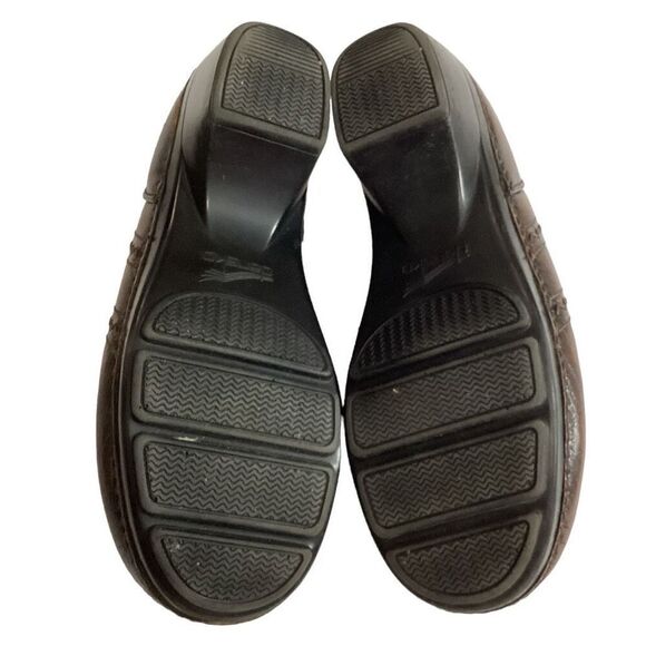 Dansko Sienna Leather Brown Clogs Mules Nursing Shoes US Women’s Size 9.5 EU 40 - Picture 6 of 11